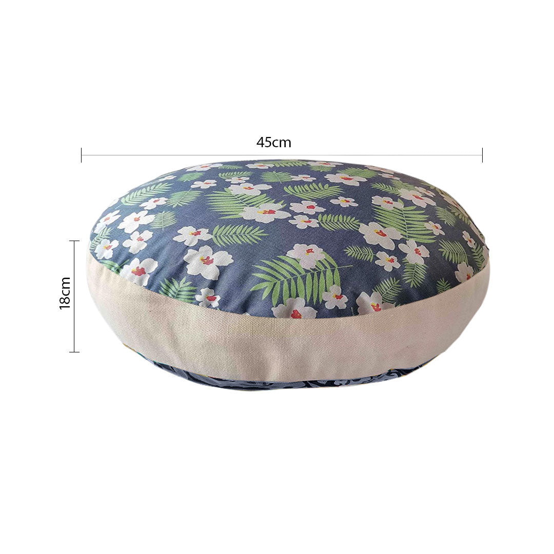Soft Polyester-Cotton Pillow with Eco-Friendly EPP Particle Insert Home Decor (45cm)