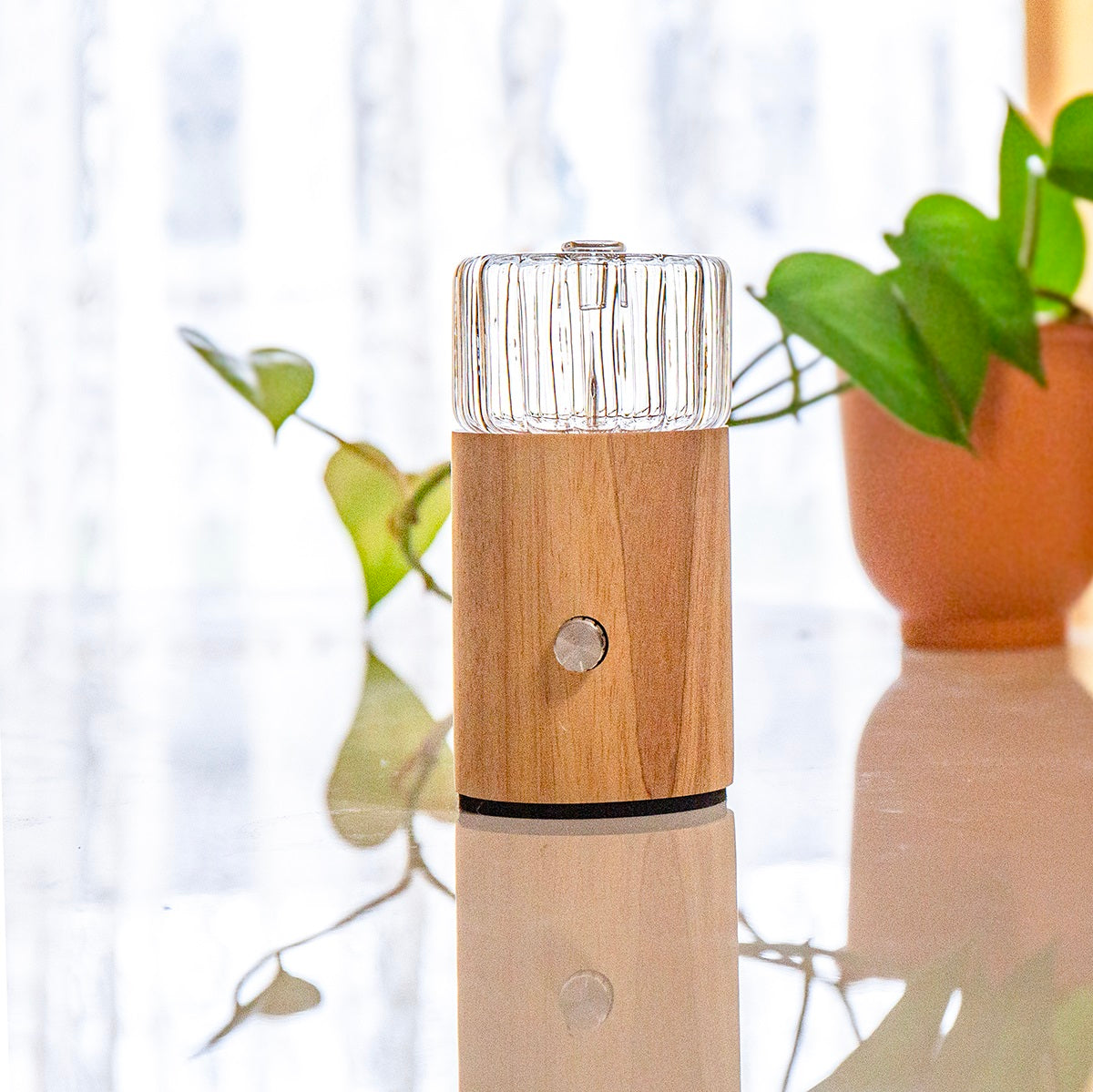 Eco-Friendly Waterless Diffuser | Portable Option Available | No Plastics Pure Essential Oil Diffusing